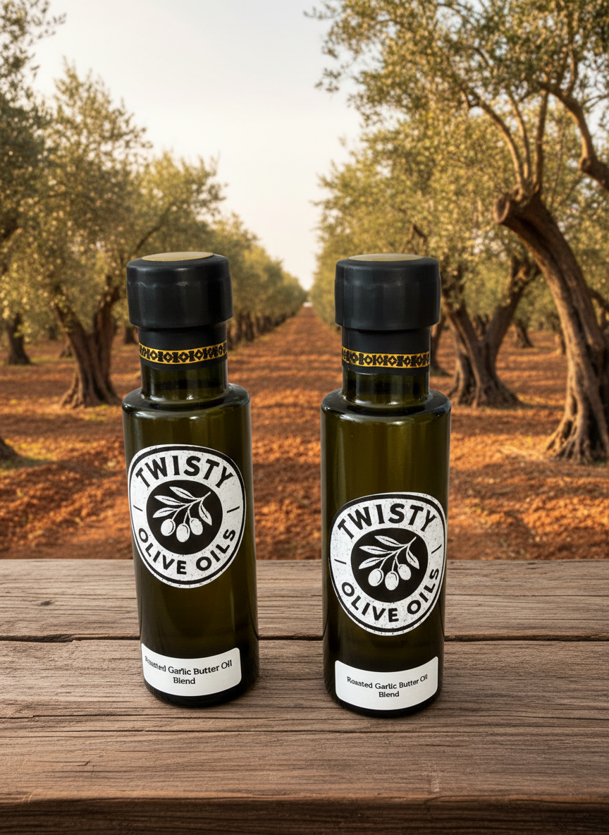 Organic Roasted Garlic Butter Oil Blend
