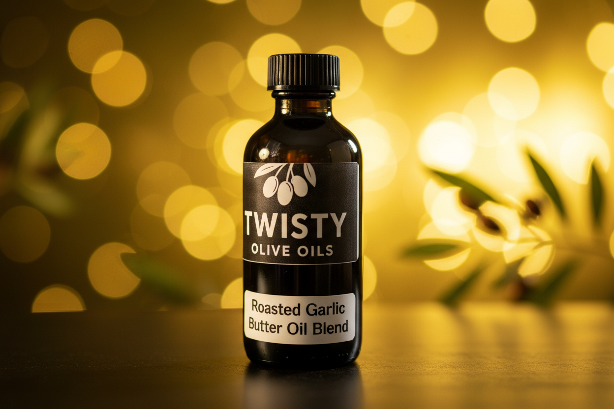 Organic Roasted Garlic Butter Oil Blend